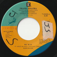画像をギャラリービューアに読み込む, Frank Sinatra - My Way / Cycles (7 inch Record / Used)