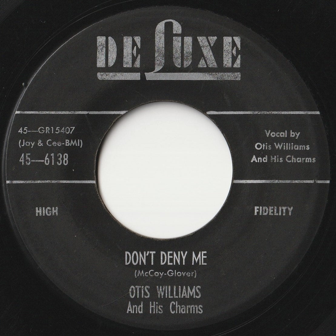Otis Williams & The Charms - United / Dont Deny Me (7 inch Record ...