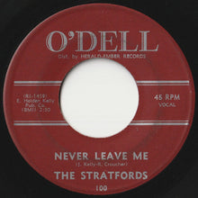 Load image into Gallery viewer, Stratfords - Never Leave Me / Enaj (7 inch Record / Used)
