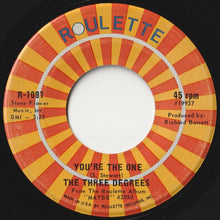 Load image into Gallery viewer, Three Degrees - You're The One / Stardust (7 inch Record / Used)