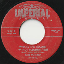 画像をギャラリービューアに読み込む, Fats Domino - Blue Monday / What's The Reason I'm Not Pleasing You (7 inch Record / Used)