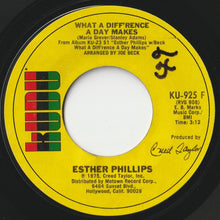 Load image into Gallery viewer, Esther Phillips - What A Diff'rence A Day Makes / Turn Around, Look At Me (7 inch Record / Used)