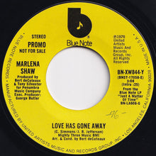 画像をギャラリービューアに読み込む, Marlena Shaw - Love Has Gone Away (Mono) / (Stereo) (7 inch Record / Used)