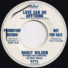 画像をギャラリービューアに読み込む, Nancy Wilson - I'll Make A Man of The Man / Love Can Do Anything (7 inch Record / Used)