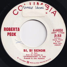 Load image into Gallery viewer, Roberta Peck - This Year / Si, Si Senor (7 inch Record / Used)