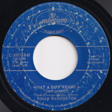 Load image into Gallery viewer, Dinah Washington - What A Diff'rence A Day Makes / Come On Home (7 inch Record / Used)