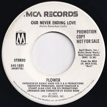 Load image into Gallery viewer, Flower - Classical Love / Our Never Ending Love (7 inch Record / Used)