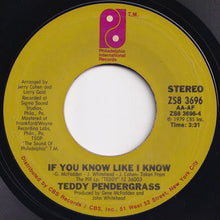 画像をギャラリービューアに読み込む, Teddy Pendergrass - Turn Off The Lights / If You Know Like I Know (7 inch Record / Used)
