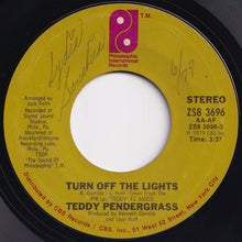 画像をギャラリービューアに読み込む, Teddy Pendergrass - Turn Off The Lights / If You Know Like I Know (7 inch Record / Used)
