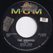 画像をギャラリービューアに読み込む, David Rose And His Orchestra - The Stripper / Ebb Tide (7 inch Record / Used)