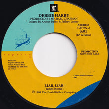 画像をギャラリービューアに読み込む, Debbie Harry - Liar, Liar (LP Version) / (LP Version) (7 inch Record / Used)