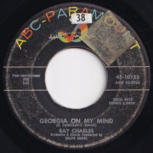 画像をギャラリービューアに読み込む, Ray Charles - Georgia On My Mind / Carry Me Back To Old Virginny (7 inch Record / Used)