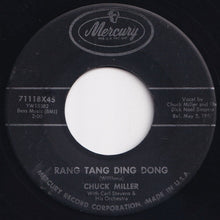 Load image into Gallery viewer, Chuck Miller - Bye, Bye, Love / Rang Tang Ding Dong (7 inch Record / Used)