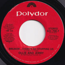 Load image into Gallery viewer, Ollie And Jerry - Breakin'... There's No Stopping Us / Showdown (7 inch Record / Used)