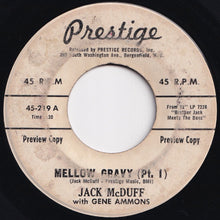 画像をギャラリービューアに読み込む, Jack McDuff, Gene Ammons - Mellow Gravy (Part 1) / (Part 2) (7 inch Record / Used)