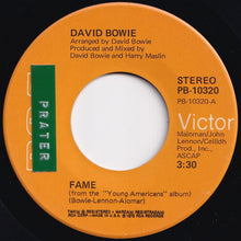 Load image into Gallery viewer, David Bowie - Fame / Right (7 inch Record / Used)