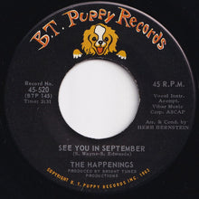 画像をギャラリービューアに読み込む, Happenings - See You In September / He Thinks He's A Hero (7 inch Record / Used)