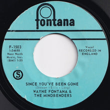 画像をギャラリービューアに読み込む, Wayne Fontana & The Mindbenders - Game Of Love / Since You've Been Gone (7 inch Record / Used)