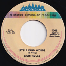 Load image into Gallery viewer, Lighthouse - One Fine Morning / Little Kind Words (7 inch Record / Used)