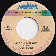 Load image into Gallery viewer, Lighthouse - One Fine Morning / Little Kind Words (7 inch Record / Used)