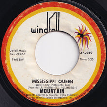Load image into Gallery viewer, Mountain - Mississippi Queen / The Laird (7 inch Record / Used)