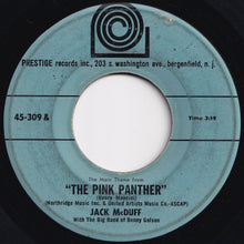 画像をギャラリービューアに読み込む, Jack McDuff - The Carpetbaggers / The Pink Panther (7 inch Record / Used)