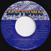 Load image into Gallery viewer, Commodores - Lady (You Bring Me Up) / Gettin' It (7 inch Record / Used)