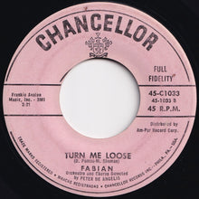 Load image into Gallery viewer, Fabian - Turn Me Loose / Stop Thief! (7 inch Record / Used)