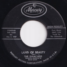 Load image into Gallery viewer, Diamonds - The Stroll / Land Of Beauty (7 inch Record / Used)