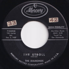 Load image into Gallery viewer, Diamonds - The Stroll / Land Of Beauty (7 inch Record / Used)