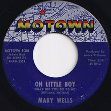 Load image into Gallery viewer, Mary Wells - My Guy / Oh Little Boy (What Did You Do To Me) (7 inch Record / Used)