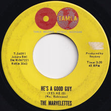 Load image into Gallery viewer, Marvelettes - He's A Good Guy (Yes He Is) / Goddess Of Love (7 inch Record / Used)