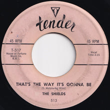 Load image into Gallery viewer, Shields - You Cheated / That's The Way It's Gonna Be (7 inch Record / Used)