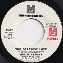 画像をギャラリービューアに読み込む, Winstons - The Greatest Love / Birds Of A Feather (7 inch Record / Used)