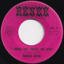 Load image into Gallery viewer, Barbara Greene - Young Boy / I Should Have Treated You Right (7 inch Record / Used)