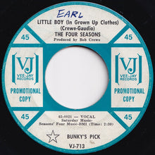 Load image into Gallery viewer, Four Seasons - Little Boy (In Grown Up Clothes) / Silver Wings (7 inch Record / Used)