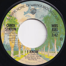 画像をギャラリービューアに読み込む, Candi Staton - Young Hearts Run Free / I Know (7 inch Record / Used)
