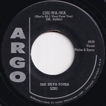 Load image into Gallery viewer, Silva-Tones - Chi-Wa-Wa (That's All I Want From You) / Roses Are Blooming (7 inch Record / Used)