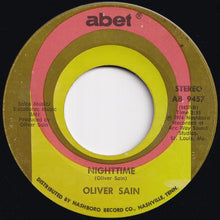 Load image into Gallery viewer, Oliver Sain - Bus Stop / Nighttime (7 inch Record / Used)
