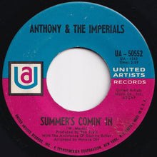 Load image into Gallery viewer, Anthony & The Imperials - Out Of Sight, Out Of Mind / Summer's Comin' In (7 inch Record / Used)
