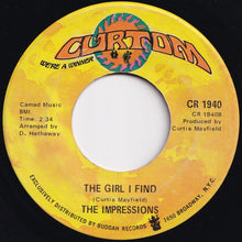 Load image into Gallery viewer, Impressions - Seven Years / The Girl I Find (7 inch Record / Used)