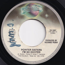 Load image into Gallery viewer, Pointer Sisters - I'm So Excited / Dance Electric (7 inch Record / Used)