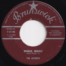 Load image into Gallery viewer, Accents - Wiggle, Wiggle / Dreamin' And Schemin' (7 inch Record / Used)