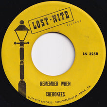 画像をギャラリービューアに読み込む, Cherokees - Please Tell Her So / Remember When (7 inch Record / Used)