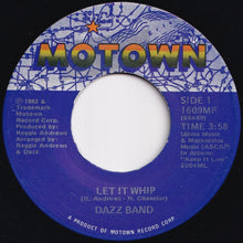 画像をギャラリービューアに読み込む, Dazz Band - Let It Whip / Everyday Love (7 inch Record / Used)