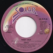 Load image into Gallery viewer, Deele - Body Talk / (Instrumental) (7 inch Record / Used)