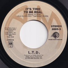 画像をギャラリービューアに読み込む, L.T.D. - We Both Deserve Each Others Love / It's Time To Be Real (7 inch Record / Used)