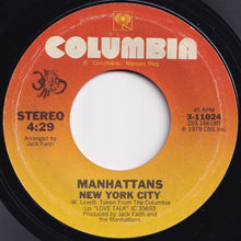 Load image into Gallery viewer, Manhattans - The Way We Were - Memories / New York City (7 inch Record / Used)