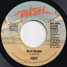 Load image into Gallery viewer, Foxy - RRRRRRock / Devil Boogie (7 inch Record / Used)