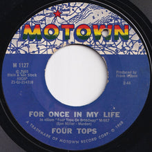画像をギャラリービューアに読み込む, Four Tops - Yesterday's Dreams / For Once In My Life (7 inch Record / Used)